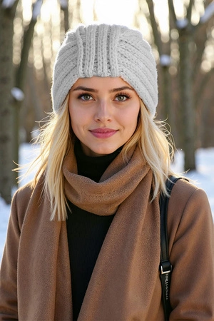 Vivisence 70114 Nakrycie głowy czapka, szary