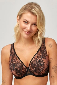 Azal Skarlet Biustonosz miękki, czarny