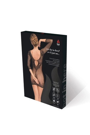 Hot in Here Temptation Nocna koszulka, czarny