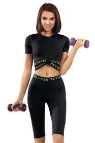 Reviver F5522 Top fitness, czarny