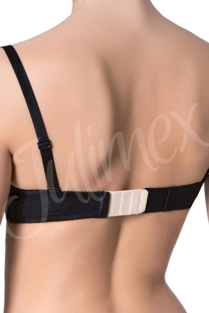 Julimex BA-03 2-rzędowy Akcesoria do biustonosza przedłużacz obwodu, czarny