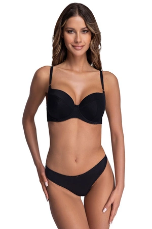 Ava 1263 Biustonosz usztywniany, czarny