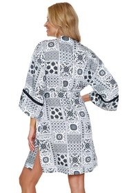 Doctor Nap SWW.7258 Nocna szlafrok, bandana