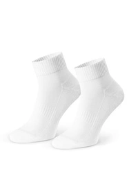 Steven 157 półfrotte Skarpety za kostkę, biały