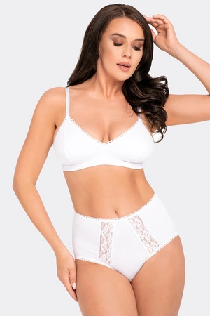 Babell BBL 199 Majtki wysokie figi, biały