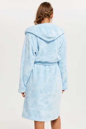 Italian Fashion Misti dł.r. Nocna szlafrok, niebieski