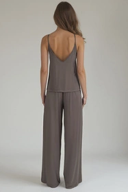 Vivisence 2046 Nocna komplet top + spodnie, szary