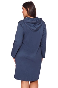 Doctor Nap SMZ.9708 Nocna szlafrok, deep blue