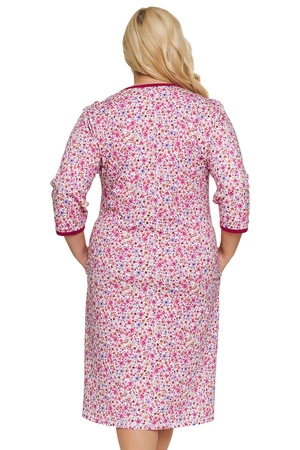 Doctor Nap TB.7559 Nocna koszula, fuchsia meadow