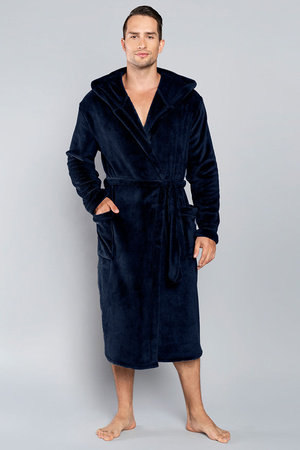 Italian Fashion Mimas d�.r. Nocna szlafrok, granat