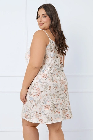 Italian Fashion Solita ws.r. Nocna koszula, druk/kremowy