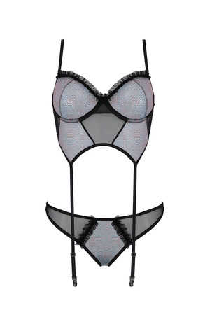 Avanua Carina corset Gorset sexy, black