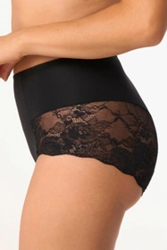 Babell BBL 203 Majtki wysokie figi, czarny