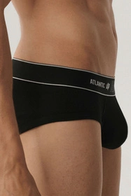 Atlantic BMP-1581 Majtki slipy, czarny