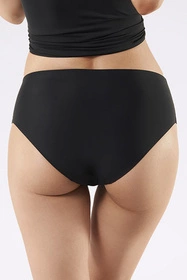 Julimex Simple panty Majtki figi, czarny