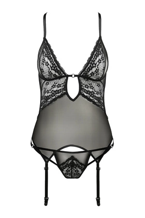 Passion Erza corset Gorset sexy, black