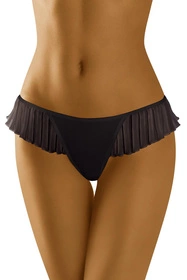 Wol-Bar Maracato Majtki szorto-stringi, czarny