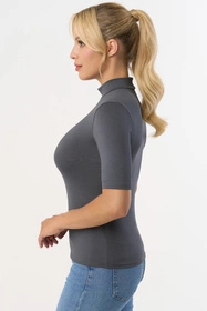 Babell Layla Bluzka klasyczna, stalowy