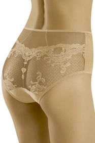 Wol-Bar Xizi Majtki wysokie figi, beżowy