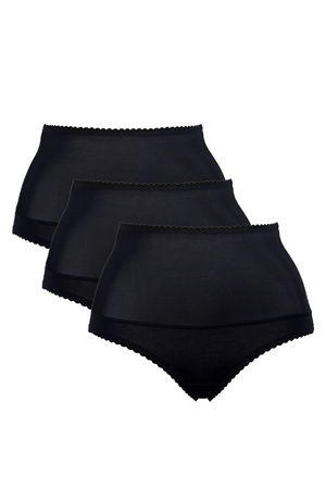 Mitex Iga 3-pak Majtki figi modeluj�ce, czarny