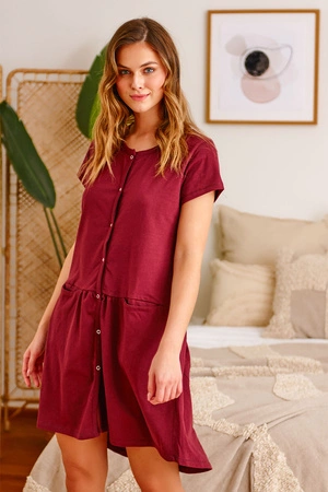 Doctor Nap TCB.9445 Nocna koszula, sangria