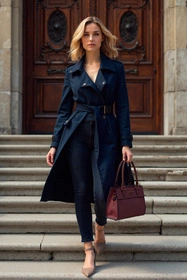 Vivisence T0016 Torebka do ręki, bordowy