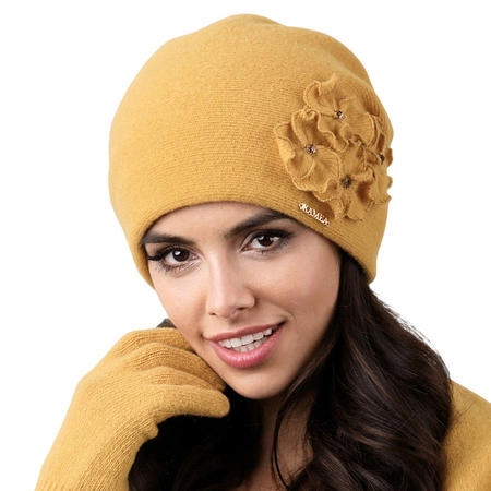 Kamea Andora Nakrycie głowy czapka, miodowy