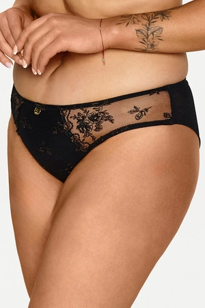 Lupo 2632 Majtki figi, czarny