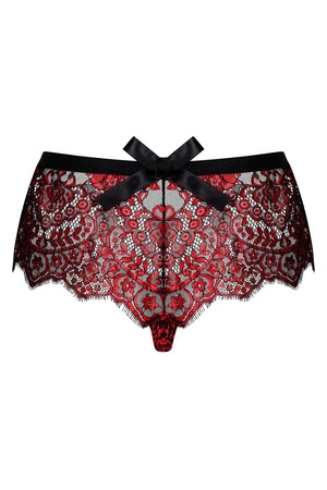 Obsessive Redessia shorties Majtki szorty, bordowy