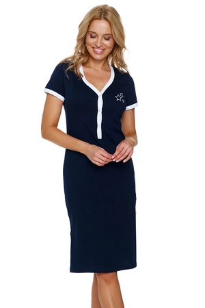 Doctor Nap TM.7219 Nocna koszula, navy blue