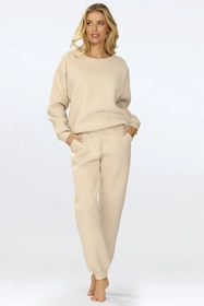 Dkaren Rehema-Kpl Komplet bluza+spodnie, beż