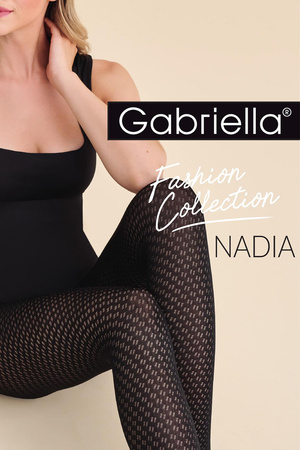 Gabriella Nadia Code 1215 Wyr�b po�czoszniczy rajstopy, nero