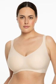 Julimex Jelly Bra Comfort Biustonosz braletka, beżowy