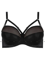 Gorteks Celine/B4 Biustonosz usztywniany, czarny