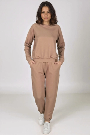 Vivisence 9004 Bluza nierozpinana, beżowy