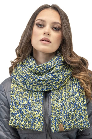 Vivisence 7086Kmpl Komplet czapka+szalik, żółty