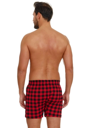 Doctor Nap BOX.5165 Majtki bokserki, black/red