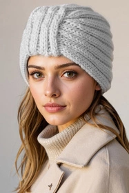 Vivisence 70114 Nakrycie głowy czapka, szary