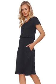 Doctor Nap TCB.4543 Nocna koszula, black