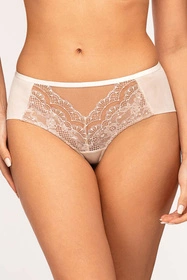 Unikat Rosali Majtki szorty, ecru-beż