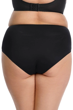 Nessa Tatuaż N02 Majtki wysokie figi, beżowo-czarny