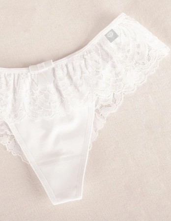 Wol-Bar Diamond 3503 3-pak Majtki szorto-stringi, biały