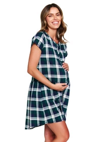 Doctor Nap TCB.9444 Nocna koszula, emerald