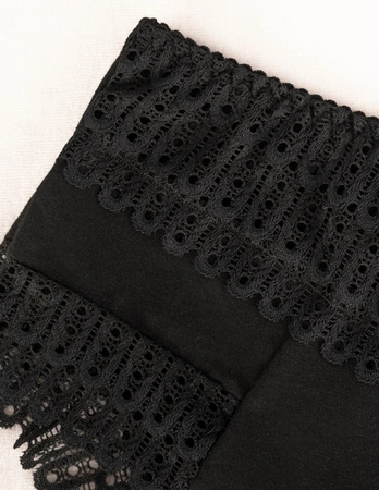 Wol-Bar Eco-To Majtki figi, czarny