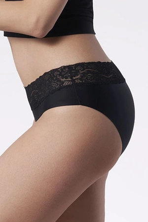 Julimex Hipster panty Majtki figi, czarny