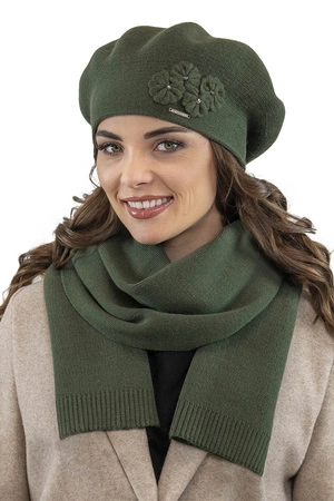 Vivisence 7006 Nakrycie głowy beret, zielony