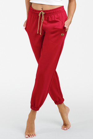Italian Fashion Viva d�.sp. Spodnie dres, karmazyn