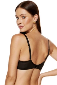 Gorteks Madame/B3 Biustonosz półusztywniany, czarny