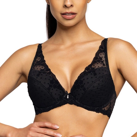 Mat 3750/11 Bessie Biustonosz push-up, czarny