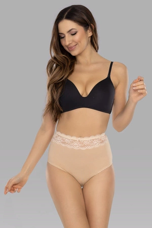 Mitex Eva 3-pak Majtki wysokie figi, beż